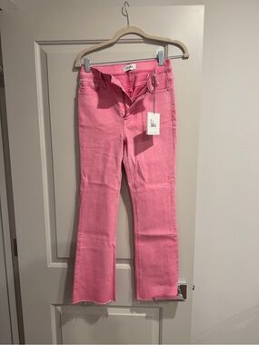 pistola Bubblegum Pink Wide-Leg Jeans